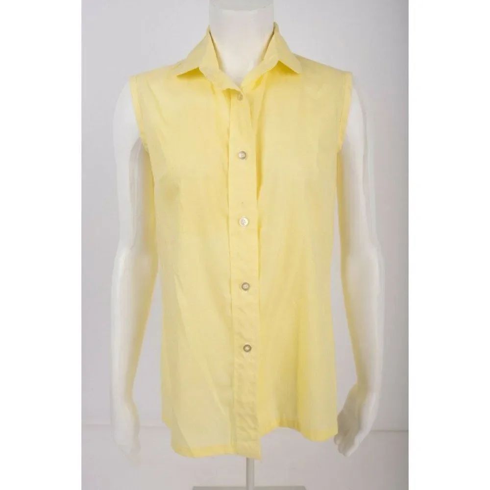 1980s Miss Fashionality Womens Size 13-14 Yellow